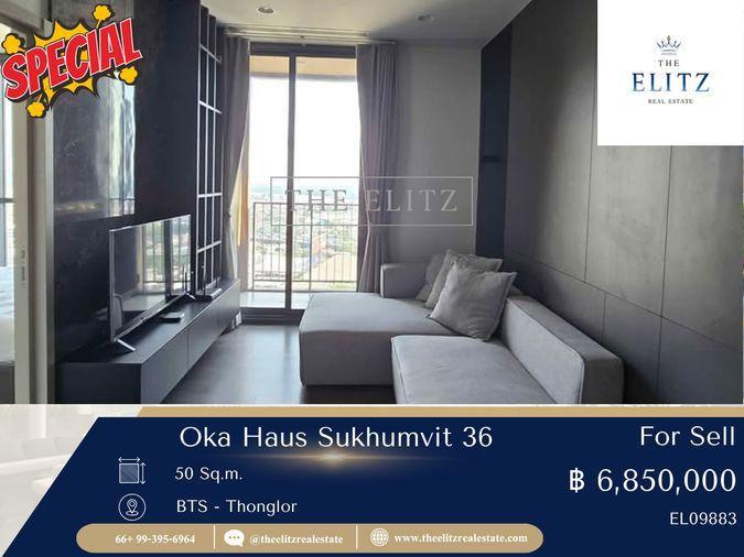 รูป ✨ Rare Item วิวเปิดโล่ง ไม่มีตึกบัง Oka Haus ห้องฟังก์ชันครบ สเปก Sansiri ❤️ - รูปที่ 1/22
