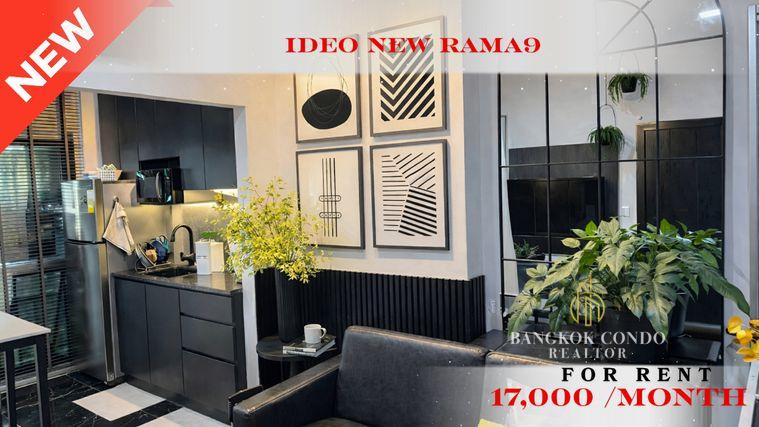 picture 🌸 Beautiful Room For Rent 📌 Ideo New Rama 9 (Line: @rent2022) | Near MRT Rama 9 ✨ Ready to move in! ✨ 📌 Ref Code: A11117 - 1/11