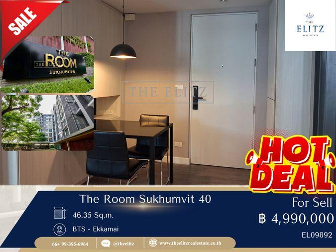 รูป ✨ นิยามของความเรียบหรูที่ลงตัว กับชีวิตใจกลางสุขุมวิท ณ The Room Sukhumvit 40 - รูปที่ 1/14