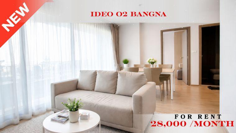 picture 🍀🍀 Cozy Room 🍀🍀 For Rent 📌 Ideo O2 Bangna (Line: @rent2022) | Near BTS Bang Na  ✨ Ready to move in! ✨ 📌 Ref Code: A11113 - 1/12
