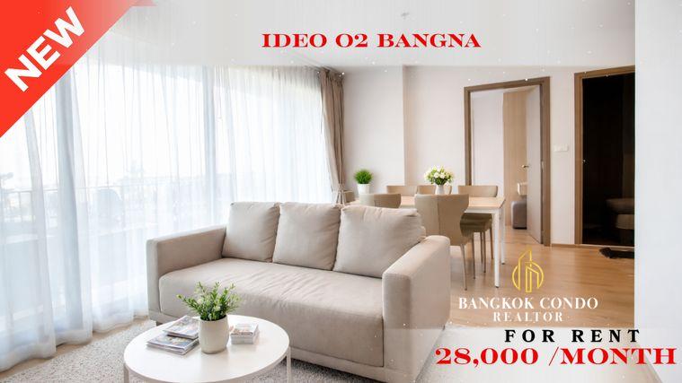 picture 🍀🍀 Cozy Room 🍀🍀 For Rent 📌 Ideo O2 Bangna (Line: @rent2022) | Near BTS Bang Na ✨ Ready to move in! ✨ 📌 Ref Code: A11113 - 1/12
