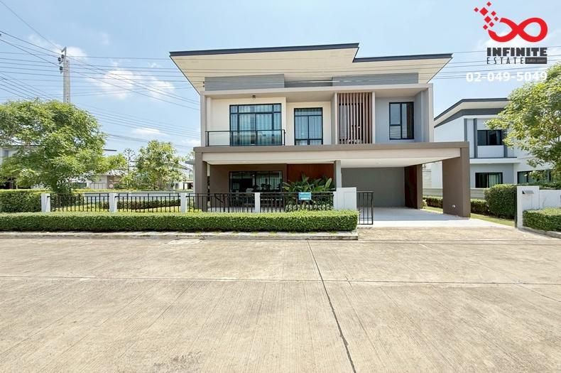 รูป ขายบ้านเดี่ยว 2 ชั้น หลังมุม อีโค เฮ้าส์ ปิ่นเกล้า-ศาลายา ใกล้ม.มหิดล ศาลายา - รูปที่ 1/18