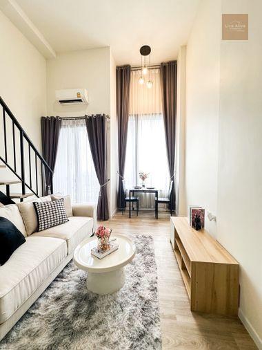 รูป ขายด่วน คอนโดduplex 2ชั้น เพดานสูงโปร่ง สบาย ตกแต่งพร้อมเข้าอยู่ ใกล้แฟชั่นไอส์แลนด์ - รูปที่ 6/16