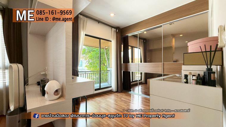 รูป ขายบ้านเดี่ยว พฤกษาวิลล์ 57 พัฒนาการ 32 ตกแต่งสวย พร้อมอยู่ พร้อมเข้าอยู่ ใกล้เอกมัย – ทองหล่อ – สุขุมวิทโทร 064-954-9619 มุก (BC30-38) - รูปที่ 27/34