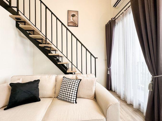 รูป ขายด่วน คอนโดduplex 2ชั้น เพดานสูงโปร่ง สบาย ตกแต่งพร้อมเข้าอยู่ ใกล้แฟชั่นไอส์แลนด์ - รูปที่ 9/16