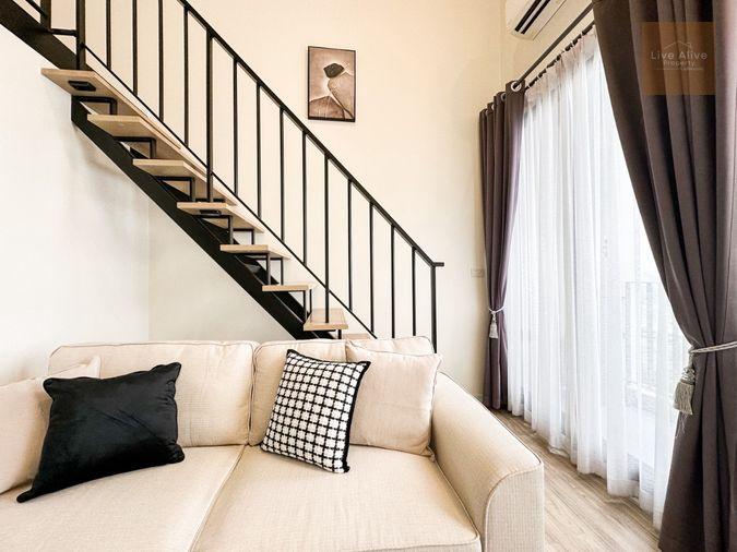 รูป ขายด่วน คอนโดduplex 2ชั้น เพดานสูงโปร่ง สบาย ตกแต่งพร้อมเข้าอยู่ ใกล้แฟชั่นไอส์แลนด์ - รูปที่ 9/16