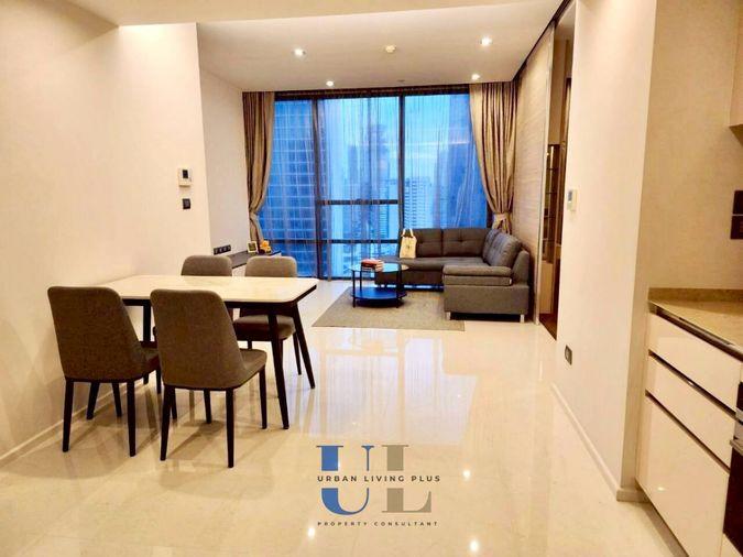 รูป ( UL2604022 ) ✨Tel/Line 096-2479369✨ , ให้เช่า เดอะ แบงค็อก สาทร , 1 ห้องนอน, 1 ห้องน้ำ, ขนาด 62 ตร.ม. ชั้นสูง, ห้องสวย, พร้อมเข้าอยู่ - รูปที่ 5/8