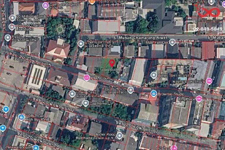รูป ให้เช่าที่ดิน ถนนรัชดาภิเษก ซอย 20 มิถุนา ห้วยขวาง 103ตร.ว. ใกล้ MRT สุทธิสาร - รูปที่ 9/9