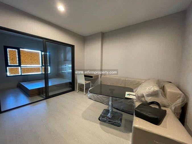 รูป 💥💥ขายคอนโดพร้อมผู้เช่า!! ไอดีโอ ท่าพระ อินเตอร์เชนจ์ 1Bed 34.64 ตรม.ชั้น 12 แต่งครบ สอบถาม Line: @atfirm💥💥 - รูปที่ 1/8