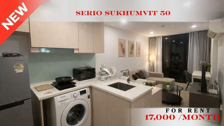 รูป 🍀🍀 Fully furnished💝 ให้เช่า📌 เซอริโอ้  (Line: @rent2022) BTS อ่อนนุช พร้อมเข้าอยู่ ราคาดี!!🔖A11134 - รูปที่ 1/9