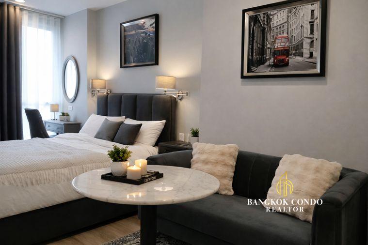 รูป 🍀🍀🍀 Prime condo location 🚆ให้เช่า📌 คัลเจอร์ ทองหล่อ(Line:@rent2022)BTS ทองหล่อ✨พร้อมเข้าอยู่🌼A09971 - รูปที่ 4/11