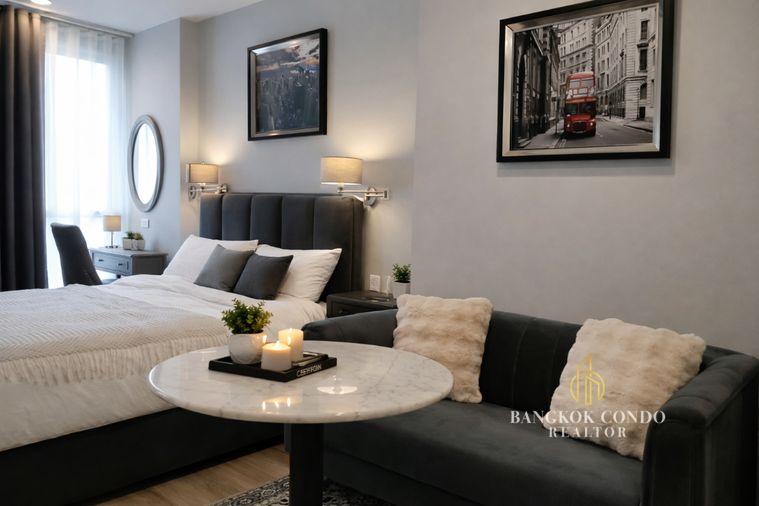 รูป 🍀🍀🍀 Prime condo location 🚆ให้เช่า📌 คัลเจอร์ ทองหล่อ(Line:@rent2022)BTS ทองหล่อ✨พร้อมเข้าอยู่🌼A09971 - รูปที่ 4/11