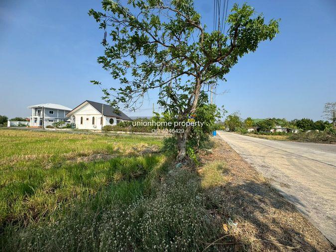 รูป ขายที่ดินสวย ซอยอยู่วิทยา หนองจอก วิวโล่ง ราคาดี **ต่ำกว่าตลาด** (N.2073) - รูปที่ 2/8