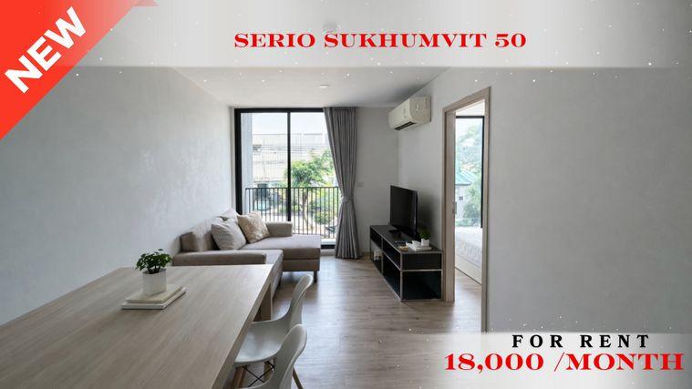 รูป 🍀🍀 Fully furnished💝 ให้เช่า📌 เซอริโอ้  (Line: @rent2022) BTS อ่อนนุช พร้อมเข้าอยู่ ราคาดี!!🔖A11135 - รูปที่ 1/12