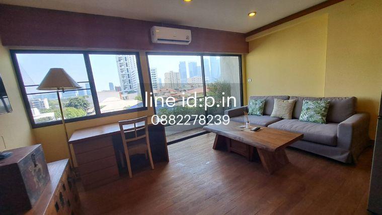 picture For rent: Saranjai Mansion, 1 bedroom, 1 bathroom. Quiet and peaceful with a beautiful, unblocked view. - 3/13