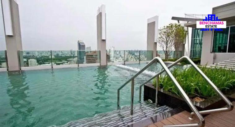 picture Selling at a Loss! High-End 2-Bedroom Corner Unit – Rhythm Ratchada-Huai Khwang, Directly Next to MRT Huai Khwang - 4/10