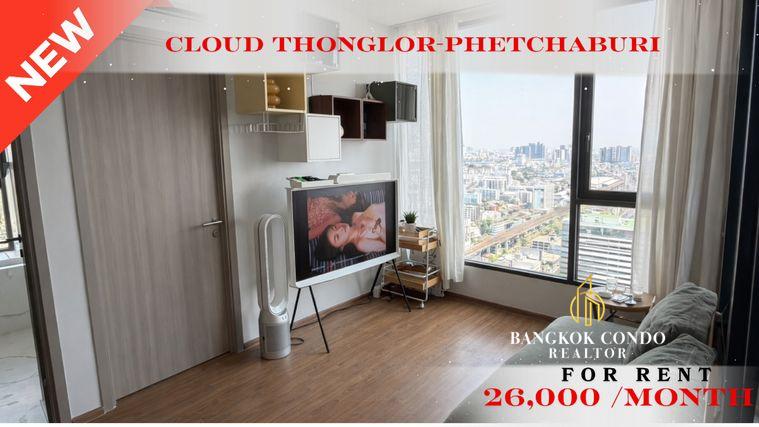 picture 💝 Fully Furnished Unit For Rent 📌 Cloud Thonglor – Phetchaburi Condominium (Line: @rent2022) ✨ Ready to move in! ✨ 📌 Ref Code: A10604 - 1/9