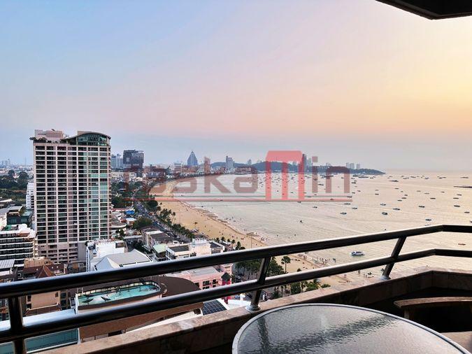picture KT0376🏄‍♂️Studio 45sqm High-Floor🏖️Sea view🌴Markland Condo-North Pattaya - 1/11