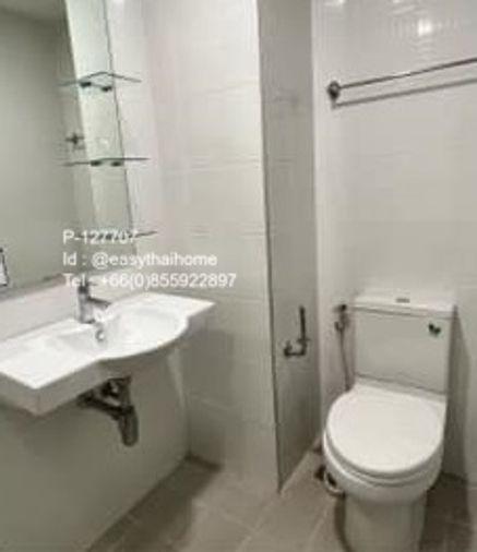รูป P-127707 วิวเมือง! ไอดีโอ วุฒากาศ สตูดิโอ 21 ตร.ม. พร้อมเฟอร์ฯครบ! ใกล้ BTS วุฒากาศ | Line Id: @easythaihome | 085-592-2897 - รูปที่ 8/9