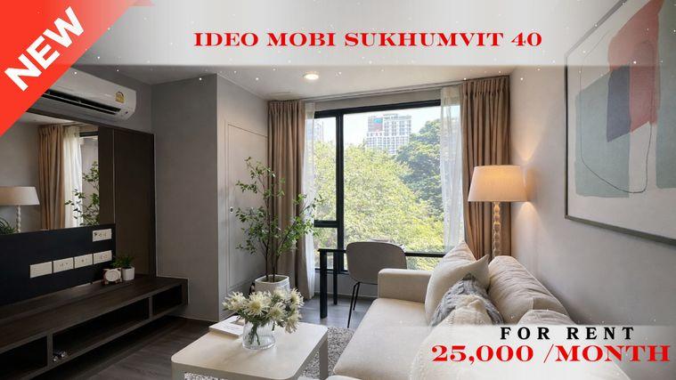 รูป 🍀🍀🍀 Prime Condo location🚆ให้เช่า 📌 ไอดีโอ โมบิ สุขุมวิท40 🌸 (Line:@rent2022) พร้อมอยู่ ✨A11139 - รูปที่ 1/10