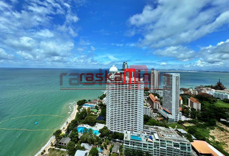 รูป KT0375🏖️2ห้องนอน 82ตรม ชั้นสูง ห้องมุม🌊วิวทะเล พร้อมเฟอร์นิเจอร์🏄♂️AROM Wongamat อารมณ์ วงศ์อมาตย์ - รูปที่ 7/14