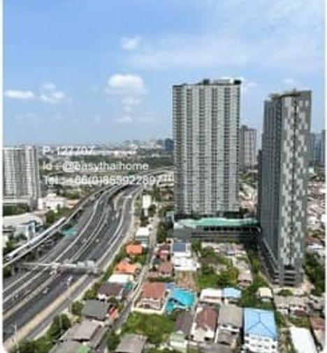 รูป P-127707 วิวเมือง! ไอดีโอ วุฒากาศ สตูดิโอ 21 ตร.ม. พร้อมเฟอร์ฯครบ! ใกล้ BTS วุฒากาศ | Line Id: @easythaihome | 085-592-2897 - รูปที่ 9/9