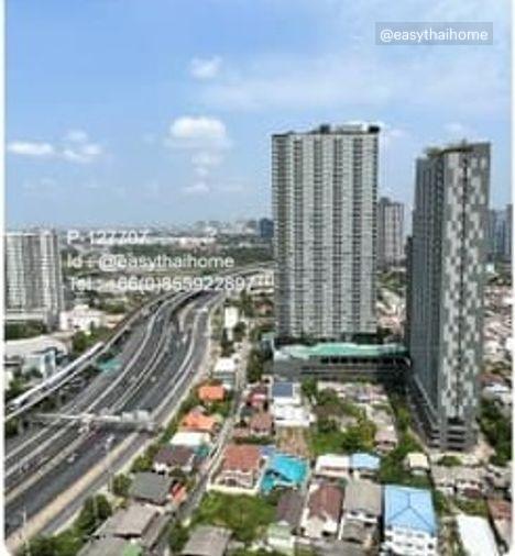 รูป P-127707 วิวเมือง! ไอดีโอ วุฒากาศ สตูดิโอ 21 ตร.ม. พร้อมเฟอร์ฯครบ! ใกล้ BTS วุฒากาศ | Line Id: @easythaihome | 085-592-2897 - รูปที่ 9/9
