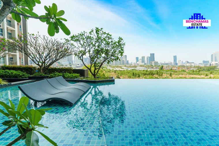 รูป 🔥ขายคอนโดชั้นสูง วิวสระ ห้องใหญ่ สภาพดี ศุุภาลัย เวอเรนด้า พระราม 9 Supalai Veranda Rama 9 ใกล้สถานีรถไฟฟ้า MRT พระราม 9 - รูปที่ 18/20