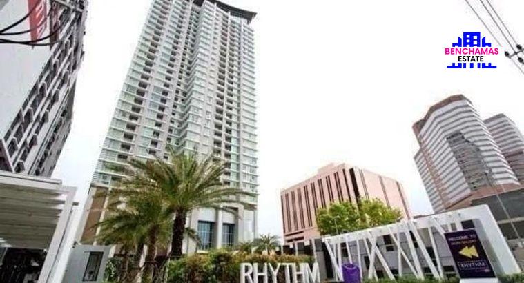 picture Selling at a Loss! High-End 2-Bedroom Corner Unit – Rhythm Ratchada-Huai Khwang, Directly Next to MRT Huai Khwang - 6/10