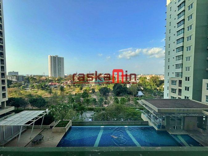 รูป KT0378🌴1ห้องนอน 26ตรม ชั้น7 ตึกA พร้อมเฟอร์นิเจอร์⛵Lumpini Ville Wongamat🏖️ลุมพินี วิลล์ นาเกลือ วงศ์อมาตย์ - รูปที่ 6/10