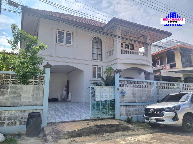 รูป ขายบ้านเดี่ยว ทำเลหนามแดง–เทพารักษ์ หน้าบ้านกว้าง ใช้สอยคุ้ม หมู่บ้านสุภาวัลย์ Baan Suphawan Thepharak ใกล้สถานีรถไฟฟ้า ศรีเทพา - รูปที่ 1/25