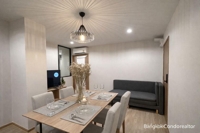 รูป 🍀🍀 Cozy room🍀 ให้เช่า📌 ดิ เอ็กเซล ไฮด์อะเวย์ สุขุมวิท 71 (Line: @rent2022)BTS พระโขนง พร้อมเข้าอยู่ 🔖A04205 - รูปที่ 7/15