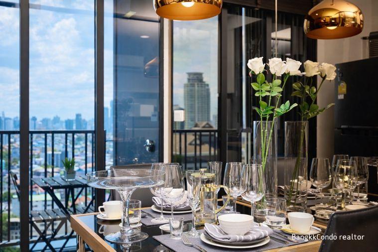 รูป 🍀🍀 Prime condo location 🚆ให้เช่า📌 เดอะ เบส พาร์ค อีส สุขุมวิท 77(Line:@rent2022)BTS อ่อนนุช ✨พร้อมเข้าอยู่✨ A05852 - รูปที่ 8/17