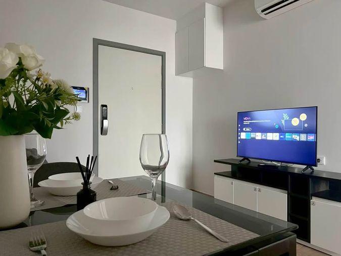 picture For rent: Chewathai Pinklao, 1 bedroom, 1 bathroom, 1 kitchen, 1 living room, 1 balcony. - 11/13