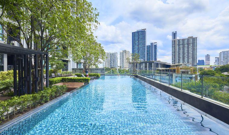 รูป 🍀🍀 Prime condo location 🚆ให้เช่า📌 เดอะ เบส พาร์ค อีส สุขุมวิท 77(Line:@rent2022)BTS อ่อนนุช ✨พร้อมเข้าอยู่✨ A05852 - รูปที่ 13/17