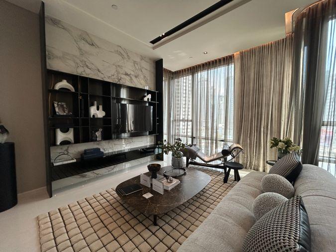 รูป  The Bangkok Thonglor  2ห้องนอน 2ห้องน้ำแต่งครบ ราคาโครงการ เริ่มต้น 22 ลบ. - รูปที่ 5/15
