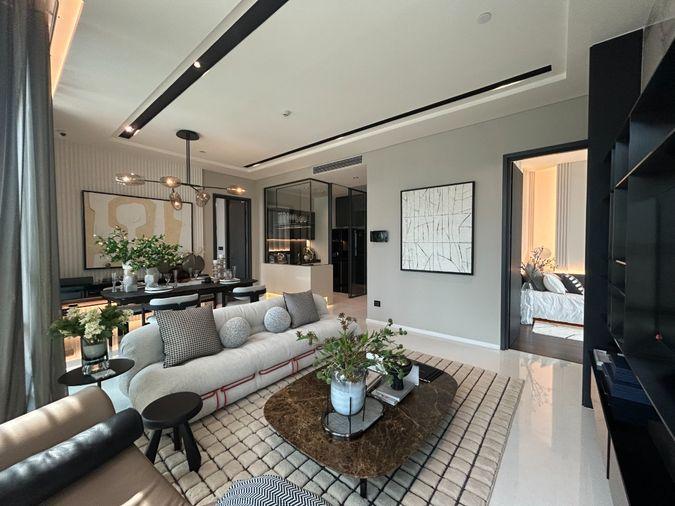 รูป  The Bangkok Thonglor  2ห้องนอน 2ห้องน้ำแต่งครบ ราคาโครงการ เริ่มต้น 22 ลบ. - รูปที่ 6/15