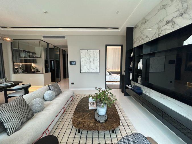 รูป  The Bangkok Thonglor  2ห้องนอน 2ห้องน้ำแต่งครบ ราคาโครงการ เริ่มต้น 22 ลบ. - รูปที่ 7/15