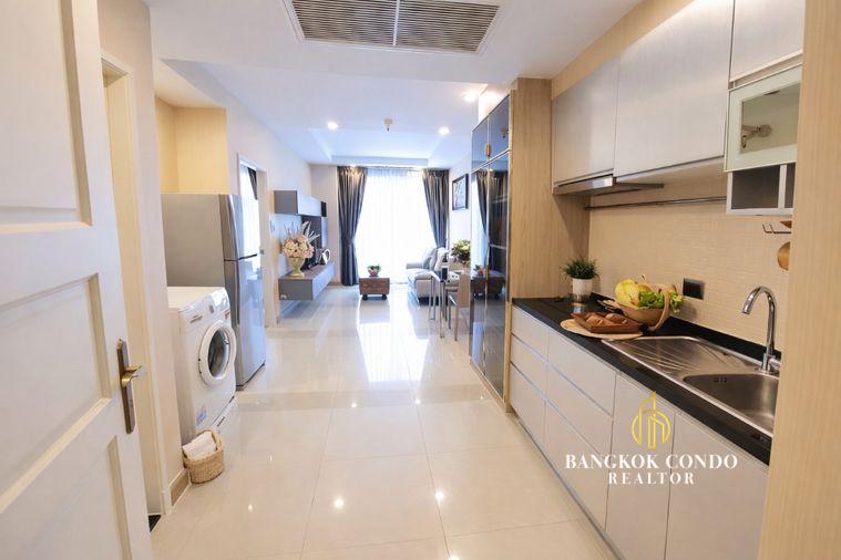 picture 💙 Modern Room For Rent 📌 Supalai Wellington (Line: @rent2022) | Near MRT Thailand Cultural Centre ✨ Ready to move in! ✨ 📌 Ref Code: A01388 - 12/14