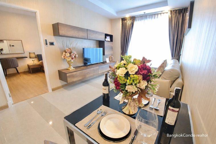 picture 💙 Modern Room For Rent 📌 Supalai Wellington (Line: @rent2022) | Near MRT Thailand Cultural Centre  ✨ Ready to move in! ✨ 📌 Ref Code: A01388 - 8/14