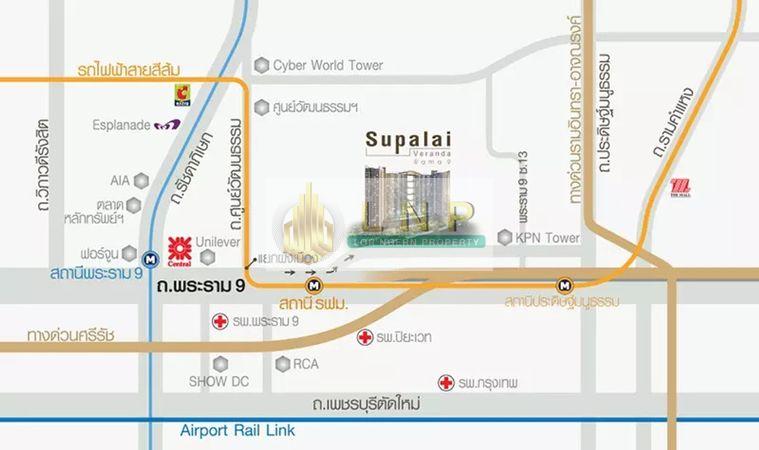 รูป ให้เช่าคอนโด : Supalai Veranda Rama 9 (ศุภาลัย เวอเรนด้า พระราม 9) รหัสทรัพย์ | LNP-C12864 - รูปที่ 23/23