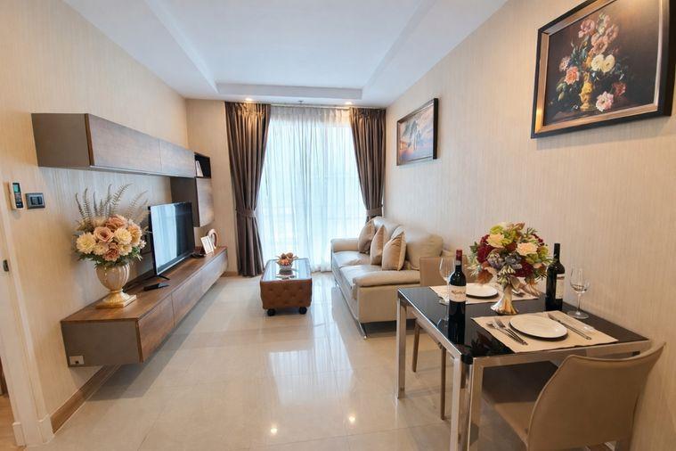 picture 💙 Modern Room For Rent 📌 Supalai Wellington (Line: @rent2022) | Near MRT Thailand Cultural Centre  ✨ Ready to move in! ✨ 📌 Ref Code: A01388 - 5/14
