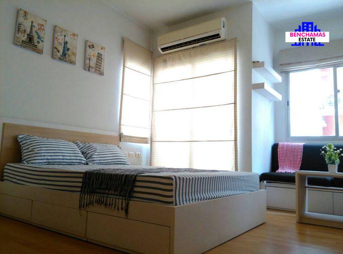 รูป ขายห้องมุมเป็นส่วนตัว เฟอร์ครบ ราคาถูกที่สุดในโครงการ My Condo Udomsuk 103 (มายคอนโด อุดมสุข 103) เดินทางสะดวกใกล้ BTS อุดมสุข - รูปที่ 2/9