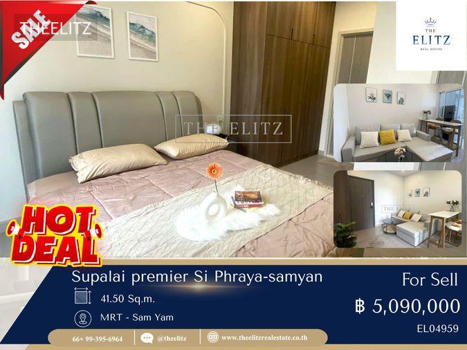 รูป ✨ จากห้องถึงจุฬาฯ แค่ไม่กี่นาที Supalai Premier สี่พระยา-สามย่าน ทำเลทองของนิสิตและคนทำงานย่าน CBD 💕 - รูปที่ 1/11