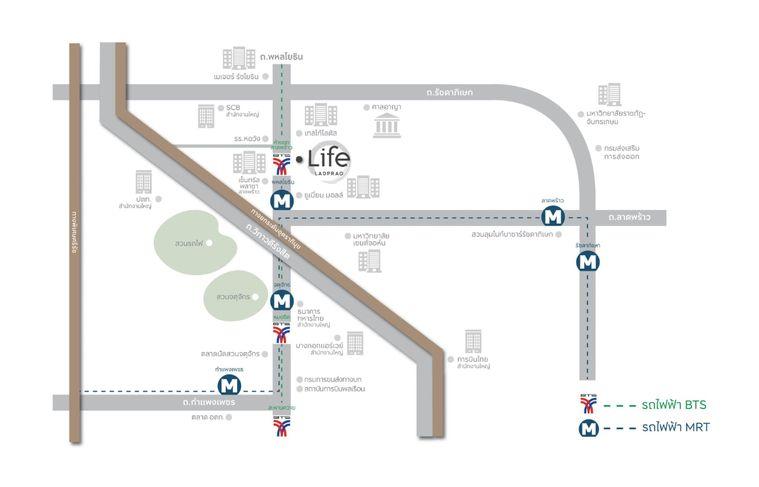รูป 🏢 ให้เช่าคอนโด : Life Ladprao (ไลฟ์ ลาดพร้าว)   รหัสทรัพย์ | 📌LNP-C3595 - รูปที่ 9/9