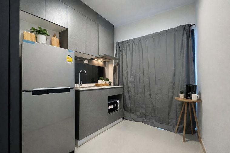 picture 🌸 Beautiful Room For Rent 📌 Ideo New Rama 9 Condominium (Line: @rent2022) | Near MRT Rama 9  ✨ Ready to move in! ✨ 📌 Ref Code: A05971 - 9/14