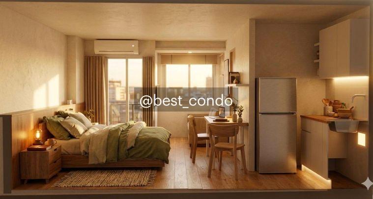 รูป ขาย My condo Sukhumvit 81 ห้องสตูดิโอ ห้องไม่เคยอยู่ ใกล้ BTS อ่อนนุช สนใจแอดไลน์ @best_condo - รูปที่ 1/7