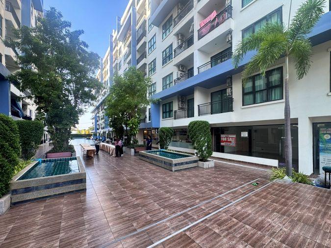 รูป KT0014📲LineID @556ryccg🏬ร้านค้า The Blue Residence สุขุมวิทพัทยา87 33.5ตรม แถมแอร์ 1เครื่อง - รูปที่ 1/10
