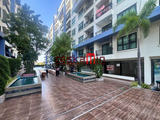 รูป KT0014📲LineID @556ryccg🏬ร้านค้า The Blue Residence สุขุมวิทพัทยา87 33.5ตรม แถมแอร์ 1เครื่อง - รูปที่ 1/10