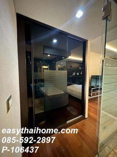 รูป [ลดราคาคุ้มมาก! ใกล้ BTS เอกมัย P-106437] ดิ แอดเดรส สุขุมวิท 61 เขตวัฒนา ชั้น 1 วิวสวน 085-592-2897 Line: @easythaihome - รูปที่ 10/11